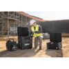 TOUGHBUILT TB-B1-B-50 STACKTECH Large 21-in W x 11.7-in H x 16-in D Plastic/Metal Tool Box TOUGHBUILT TB-B1-B-50 STACKTECH Large 21-in W x 11.7-in H x 16-in D Plastic/Metal Tool Box