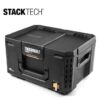 TOUGHBUILT TB-B1-B-50 STACKTECH Large 21-in W x 11.7-in H x 16-in D Plastic Metal Tool Box
