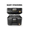 TOUGHBUILT TB-B1-D-70-3 STACKTECH XL 21-in W x 15.6-in H x 16-in D 3 -Drawer Plastic/Metal Tool Box
