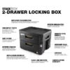 TOUGHBUILT TB-B1-D-72 STACKTECH 20.98-in W x 15.55-in H x 15.98-in D BLACK Plastic/Metal Tool Box