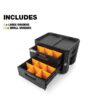 TOUGHBUILT TB-B1-D-72 STACKTECH 20.98-in W x 15.55-in H x 15.98-in D BLACK Plastic/Metal Tool Box