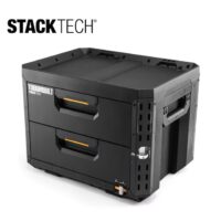 TOUGHBUILT TB-B1-D-72 STACKTECH 20.98-in W x 15.55-in H x 15.98-in D BLACK Plastic/Metal Tool Box