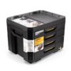 TOUGHBUILT TB-B1-D-74 STACKTECH 20.98-in W x 15.55-in H x 15.98-in D BLACK Plastic/Metal Tool Box