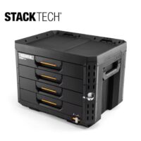 TOUGHBUILT TB-B1-D-74 STACKTECH 20.98-in W x 15.55-in H x 15.98-in D BLACK Plastic/Metal Tool Box