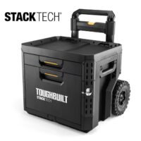 TOUGHBUILT TB-B1-D-R92 STACKTECH 22.83-in W x 26.06-in H x 19.8-in D Black Plastic/Metal Rolling Tool Box