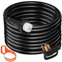 VEVOR 20FT 50AMP STW 6/3 + 8/1 N14-50P/CS6364 Locking Connector Generator cord