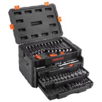 VEVOR 450 -Piece Metric and standard (SAE) Mechanics Tool Set with Hard Case