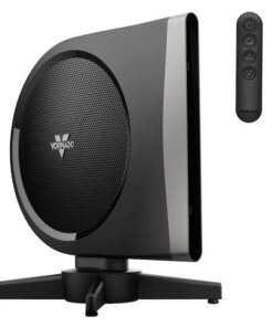 Vornado FA1-0210-06 18.43-in High Velocity Indoor Oscillating Tower Fan, in Black with Remote