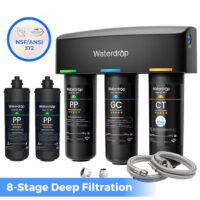Waterdrop BL-WD-TSA-2PP WD-TSA with 10PP Filter Triple-stage Composite/Activated carbon Under Sink Water Filtration System