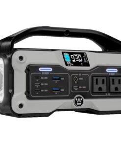 Westinghouse IGEN400S LED Display and Flashlight 200 -Watts Portable Power Station (Battery Included and Charger Not Included)