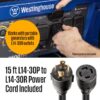 Westinghouse WMTS30A10C 30 -Amp 7500 Rated Watt Transfer Switch Kit Manual Transfer Switch