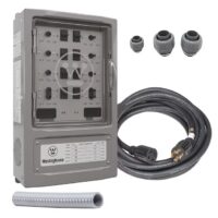 Westinghouse WMTS30A10C 30 -Amp 7500 Rated Watt Transfer Switch Kit Manual Transfer Switch