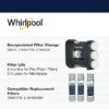 Whirlpool WHAROS5 Triple-stage Carbon block Reverse Osmosis Filtration Under Sink Water Filtration System with