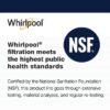 Whirlpool WHAROS5 Triple-stage Carbon block Reverse Osmosis Filtration Under Sink Water Filtration System with