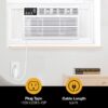 Whirlpool WHAW101CW Medium Room Window Air Conditioner , Remote Included ( 115-Volt , 10000-BTU )