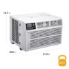 Whirlpool WHAW101CW Medium Room Window Air Conditioner , Remote Included ( 115-Volt , 10000-BTU )