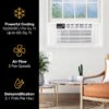Whirlpool WHAW101CW Medium Room Window Air Conditioner , Remote Included ( 115-Volt , 10000-BTU )