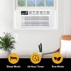 Whirlpool WHAW151CW Large Room Window Air Conditioner , Remote Included ( 115-Volt , 15000-BTU )