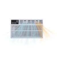 Whirlpool WHHW081AW Supplemental Heat Capability Medium Room Window Air Conditioner with Heater, Remote Included ( 115-Volt , 8000-BTU )