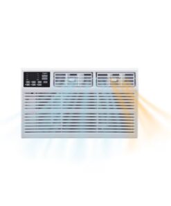 Whirlpool WHHW081AW Supplemental Heat Capability Medium Room Window Air Conditioner with Heater, Remote Included ( 115-Volt , 8000-BTU )