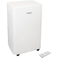 Whirlpool WHNP121AW 8300 BTU SACC 115-Volt Vented Large Room Portable Air Conditioner Remote Included