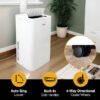 Whirlpool WHNP141HAW 10,000 BTU SACC 115-Volt Vented Large Room Portable Air Conditioner with Heater, Remote Included
