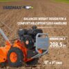 YARDMAX YT4565 212-cc 18-in Rear -Tine Dual-rotating Tiller