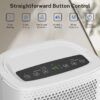 YAUFEY 163A-HD YDY 32 pt. Dehumidifier (For Rooms 1501 - 3000 sq. ft) For Basements, Bathrooms, in White
