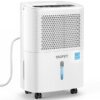 YAUFEY 163A-HD YDY 32 pt. Dehumidifier (For Rooms 1501 - 3000 sq. ft) For Basements, Bathrooms, in White