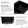 allen + roth GT1010BLK Kaiden Drop-in or undermount 33-in x 22-in Quartz Double equal bowl Kitchen Sink