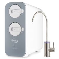 iSpring RO800G Triple-stage Carbon block Reverse Osmosis Filtration Under Sink Water Filtration System with Brushed Nickel Faucet