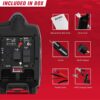 A-iPower Portable Inverter Generator, 2300W RV Ready, EPA & CARB Compliant CO Sensor, Portable Ultra-Light Weight For Backup Home Use, Tailgating & Camping (SUA2301i)