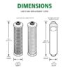 A.O. Smith Clean Water System with RO and Microbial Boost Under Sink 6-Months Replacement Filter