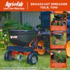 Agri-Fab 45-0527 110-lb Capacity Broadcast Tow-Behind Spreader