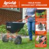 Agri-Fab 45-0614 Broadcast Spreader 130-lb Capacity Compatible with Ice Melt, Salt, Fertilizer, Seed Agri-Fab 45-0614 Broadcast Spreader 130-lb Capacity Compatible with Ice Melt, Salt, Fertilizer, Seed