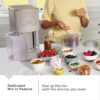 BLACK+DECKER Ice Cream Maker for Families & Kids – Make Protein, Keto & Dairy-Free Ice Cream, Gelato & Milkshakes at Home – Easy Creamy Pint Machine with Mix-Ins