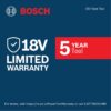 BOSCH GDS18V-350N 18V Brushless ½ In. Mid Torque Impact Wrench - 410 Ft.-Lbs Breakaway Torque, 250 Ft.-Lbs Fastening Torque, Compact Design (Bare Tool) BOSCH GDS18V-350N 18V Brushless ½ In. Mid Torque Impact Wrench - 410 Ft.-Lbs Breakaway Torque, 250 Ft.-Lbs Fastening Torque, Compact Design (Bare Tool)