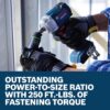 BOSCH GDS18V-350N 18V Brushless ½ In. Mid Torque Impact Wrench - 410 Ft.-Lbs Breakaway Torque, 250 Ft.-Lbs Fastening Torque, Compact Design (Bare Tool) BOSCH GDS18V-350N 18V Brushless ½ In. Mid Torque Impact Wrench - 410 Ft.-Lbs Breakaway Torque, 250 Ft.-Lbs Fastening Torque, Compact Design (Bare Tool)