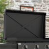 Blackstone 2443 36-in Culinary Omnivore Griddle with Hood 4 -Burner Liquid propane Flat Top Grill