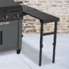 Blackstone 2445 36-in Culinary Griddle with Cabinet and Folding Side Table 4 -Burner Liquid propane Flat Top Grill