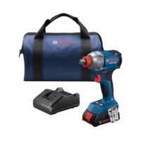Bosch GDX18V-285B12 Two-In-One 2-Amp 18-volt Variable Speed Brushless 1/2-in square Drive Cordless Impact Wrench (Battery Included and Charger Included)
