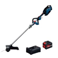 Bosch GRT18V-40N18X 18-volt 15.7-in Straight Shaft Attachment Capable Battery String Trimmer Edger Conversion Capable 8 Ah (Battery Included) (Charger Included)