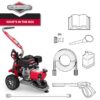 Briggs & Stratton 22019 Control Touch 3200-PSI 2.5-GPM Cold Water Gas Pressure washer with 4 Spray Tips