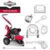 Briggs & Stratton 22020 PowerFlow+ 3200-PSI 4.5-GPM Cold Water Gas Pressure washer with 7 Spray Tips