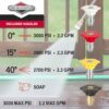 Briggs & Stratton - 3000-PSI 2.3-GPM Cold Water Gas Pressure washer with 4 Spray Tips
