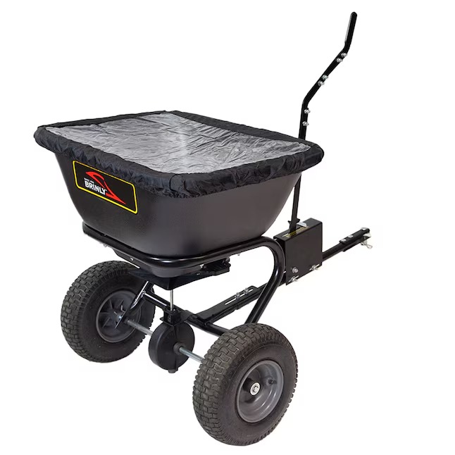 Brinly BS261BH-A 125-lb Capacity Broadcast Tow-Behind Spreader1_11zon Brinly BS261BH-A 125-lb Capacity Broadcast Tow-Behind Spreader