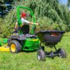 Brinly BS261BH-A 125-lb Capacity Broadcast Tow-Behind Spreader Brinly BS261BH-A 125-lb Capacity Broadcast Tow-Behind Spreader