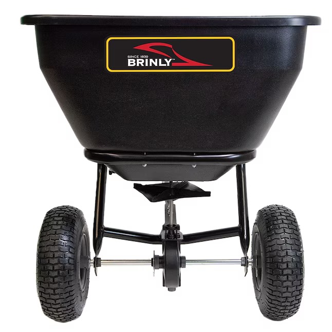 Brinly BS36BH-A 175-lb Capacity Broadcast Tow-Behind Spreader1_11zon Brinly BS36BH-A 175-lb Capacity Broadcast Tow-Behind Spreader