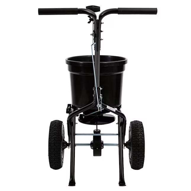Brinly P20-500BHDF-A Push Spreader Broadcast Spreader 50-lb Capacity Compatible with Ice Melt, Fertilizer, Seed68_11zon Brinly P20-500BHDF-A Push Spreader Broadcast Spreader 50-lb Capacity Compatible with Ice Melt, Fertilizer, Seed