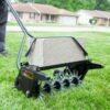 Brinly PSA2-20BH 2 Push Spike Aerator with Galvanized 3D Steel Tines